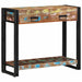 Konsollbord Flerfarget 90 x 33 x 75 cm Massiv Reclaim Tre