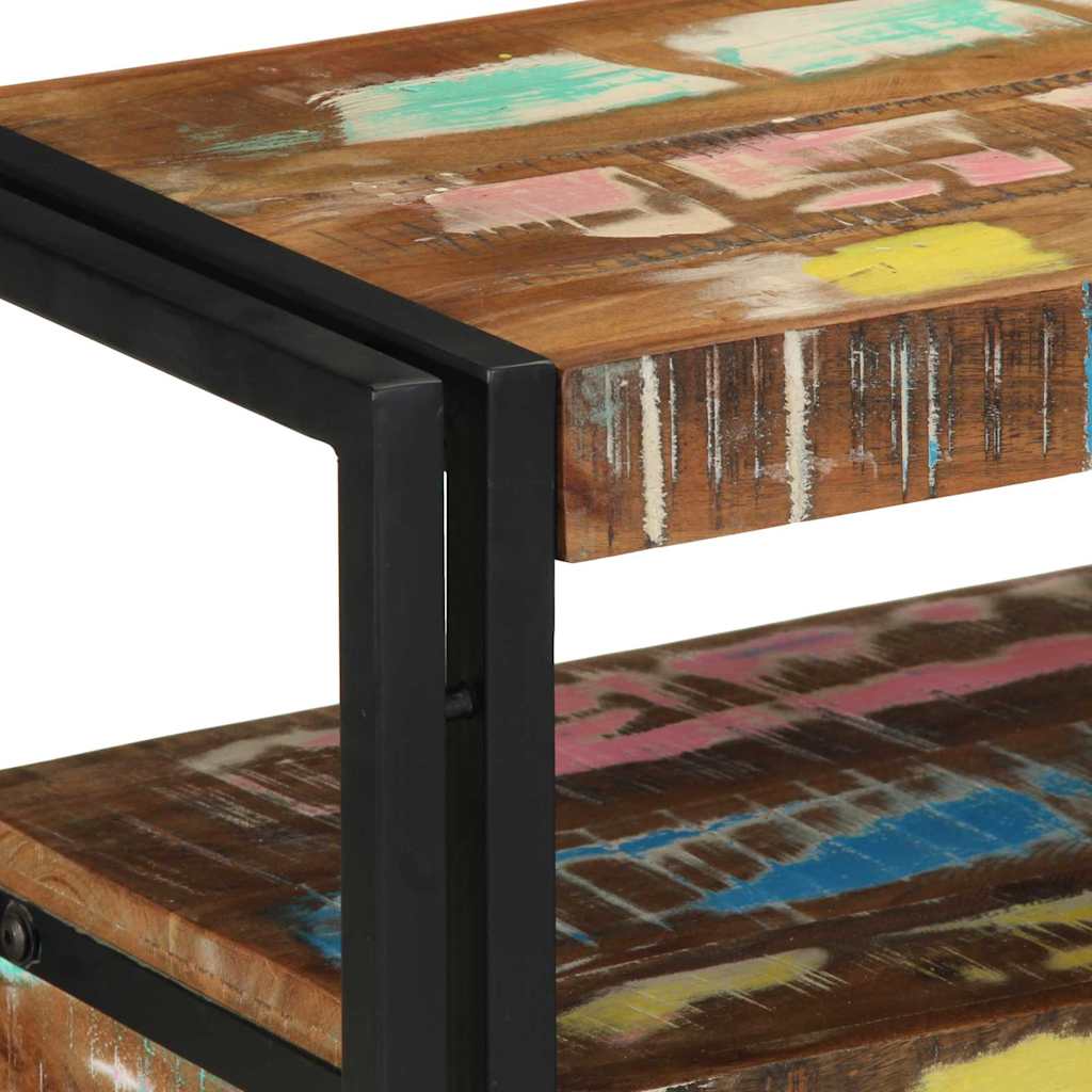 Konsollbord Flerfarget 120 x 33 x 75 cm Massiv Reclaim Tre