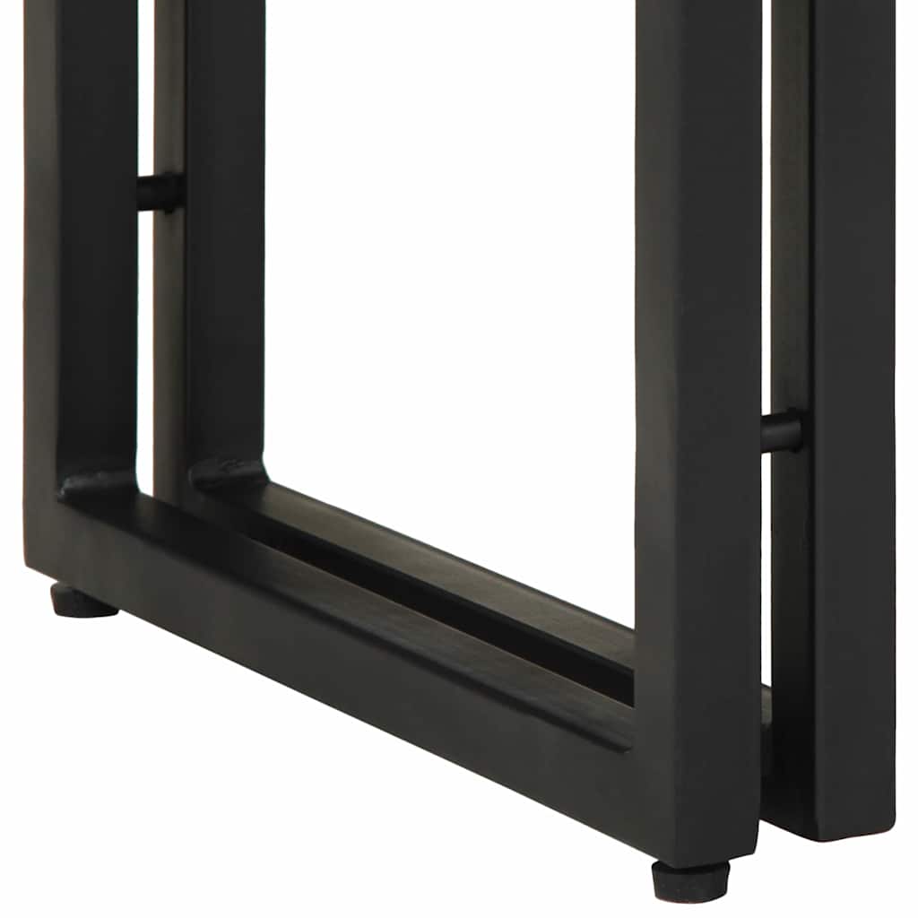 Konsollbord med skuff Brun 90 x 33 x 75 cm Massiv mango tre