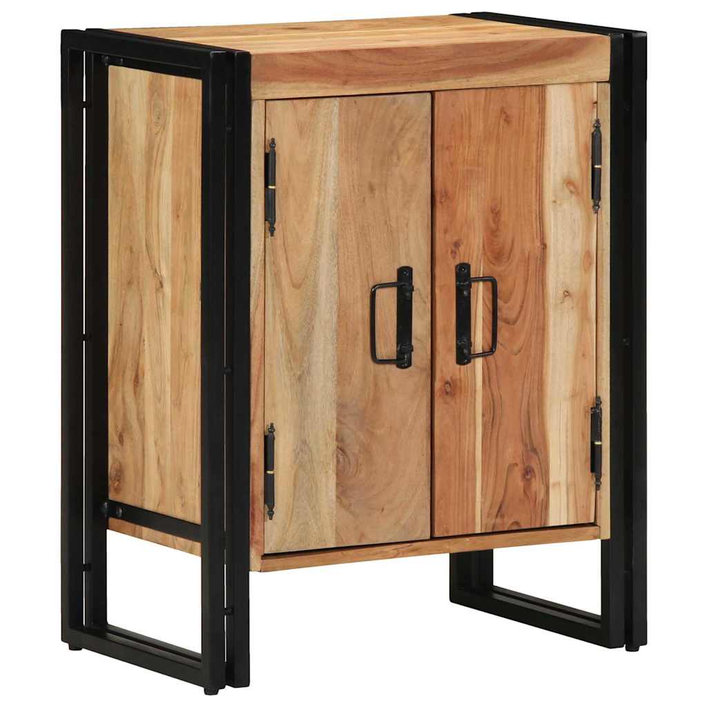 Sko Skap med hylle Brun 56 x 35 x 70 cm Massivt akasietre