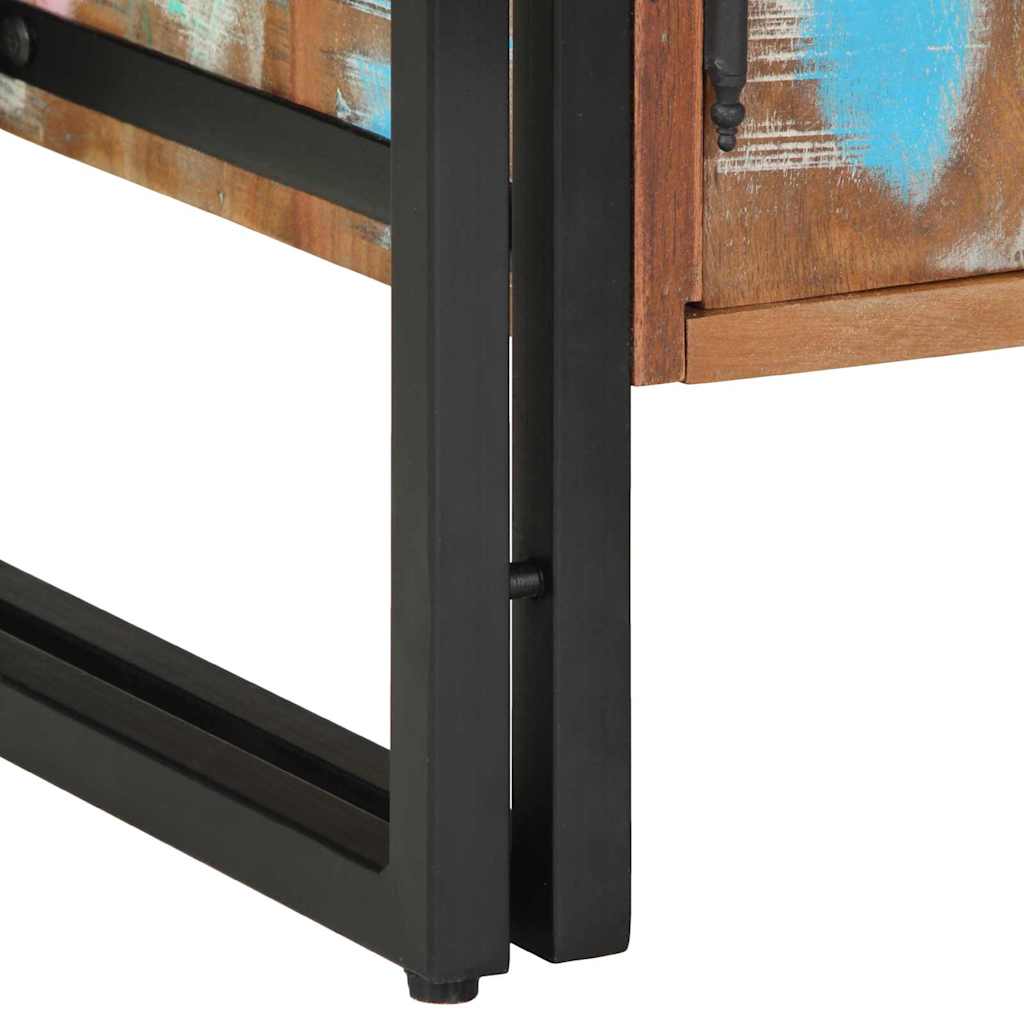 Sko Skap 56 x 35 x 70 cm Massivt gjenvunnet tre Flerfarget