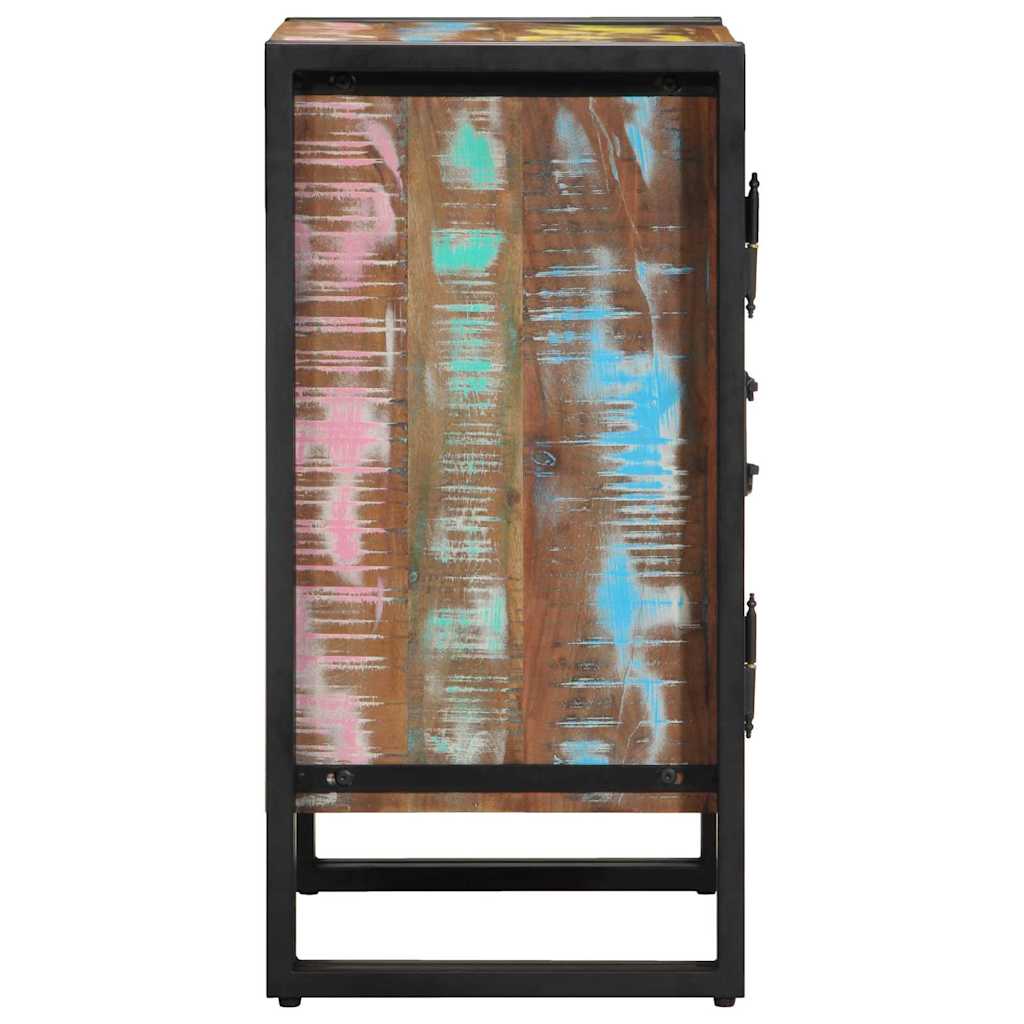 Sko Skap 56 x 35 x 70 cm Massivt gjenvunnet tre Flerfarget