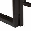 Badehylle med hylle 60 x 50 x 23 cm Massivt mangotre og jern