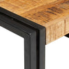 Badehylle med hylle 65 x 50 x 23 cm Massivt mangotre og jern