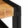 Badehylle med hylle 65 x 50 x 23 cm Massivt mangotre og jern