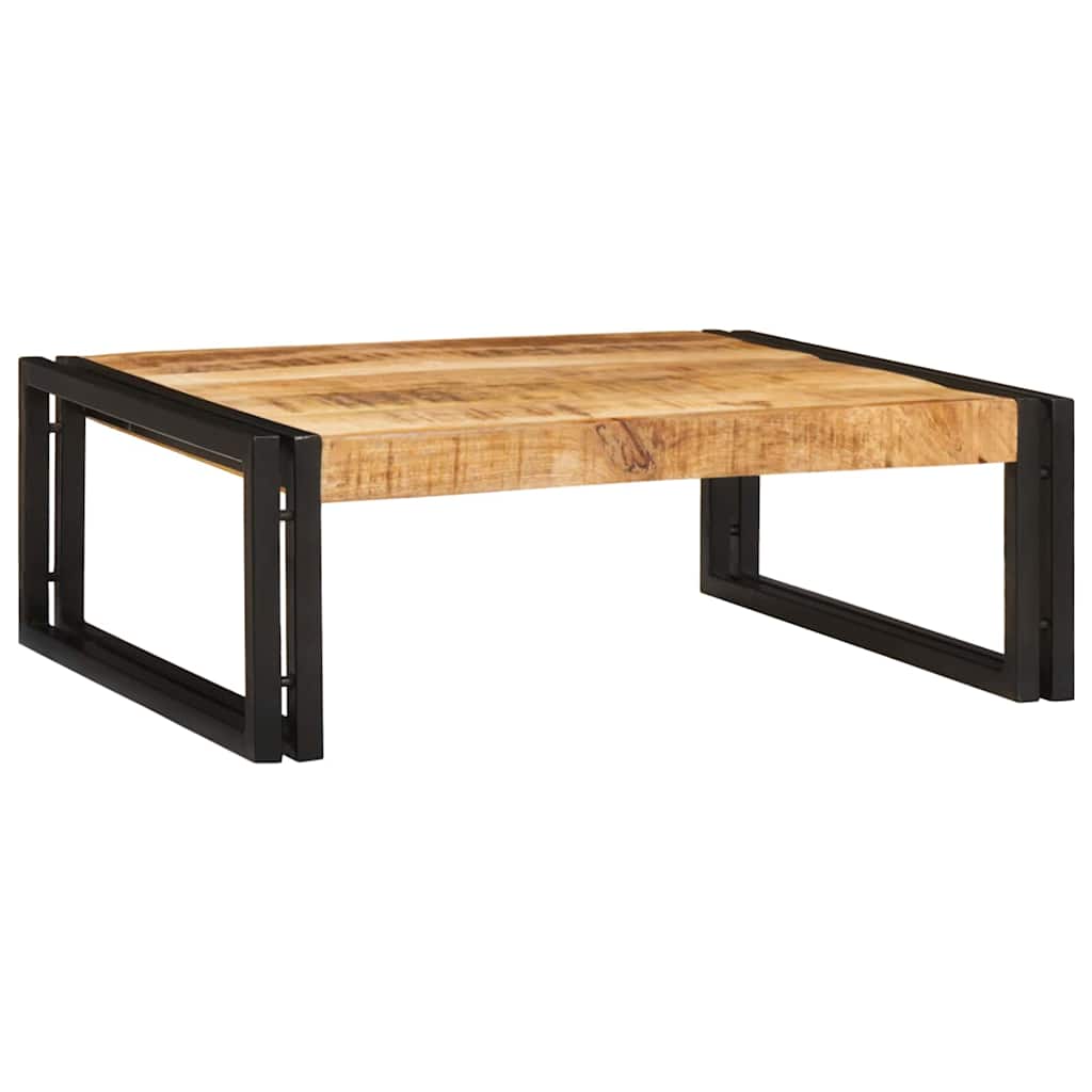 Badehylle med hylle 65 x 50 x 23 cm Massivt mangotre og jern
