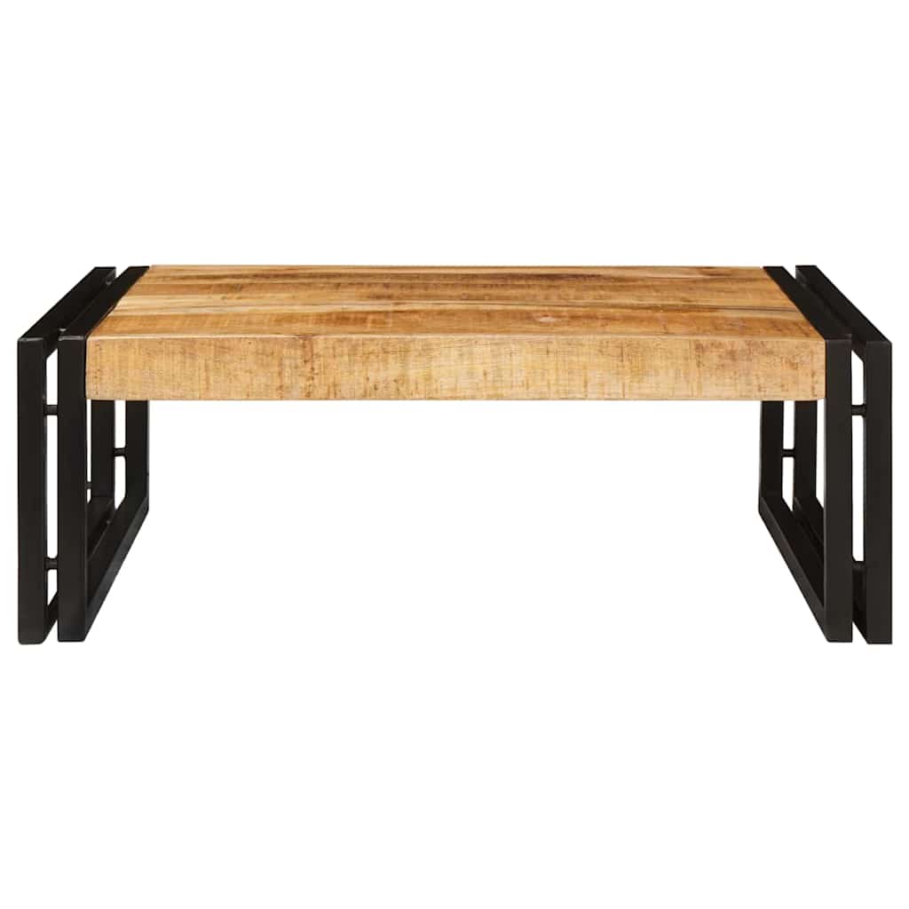 Badehylle med hylle 65 x 50 x 23 cm Massivt mangotre og jern