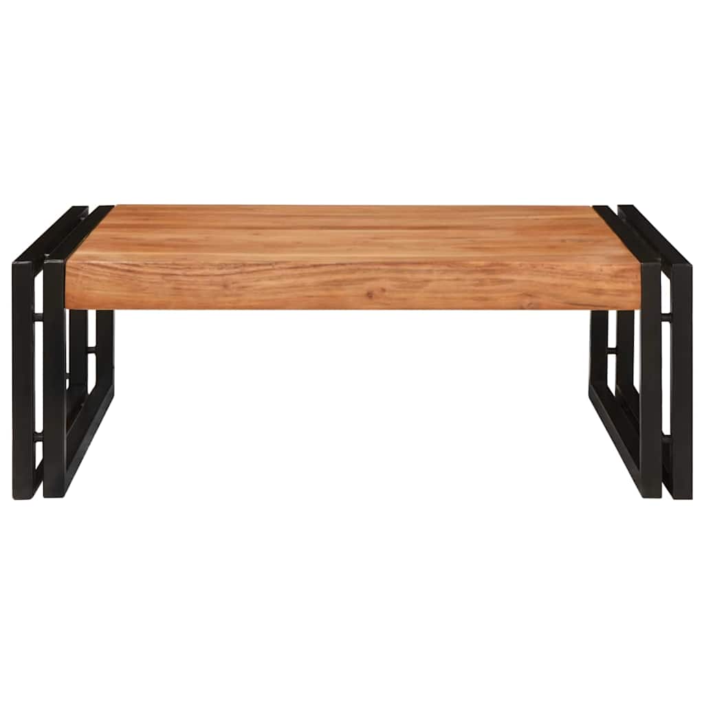 Badehylle med hylle 65 x 50 x 23 cm Massivt mangotre og jern