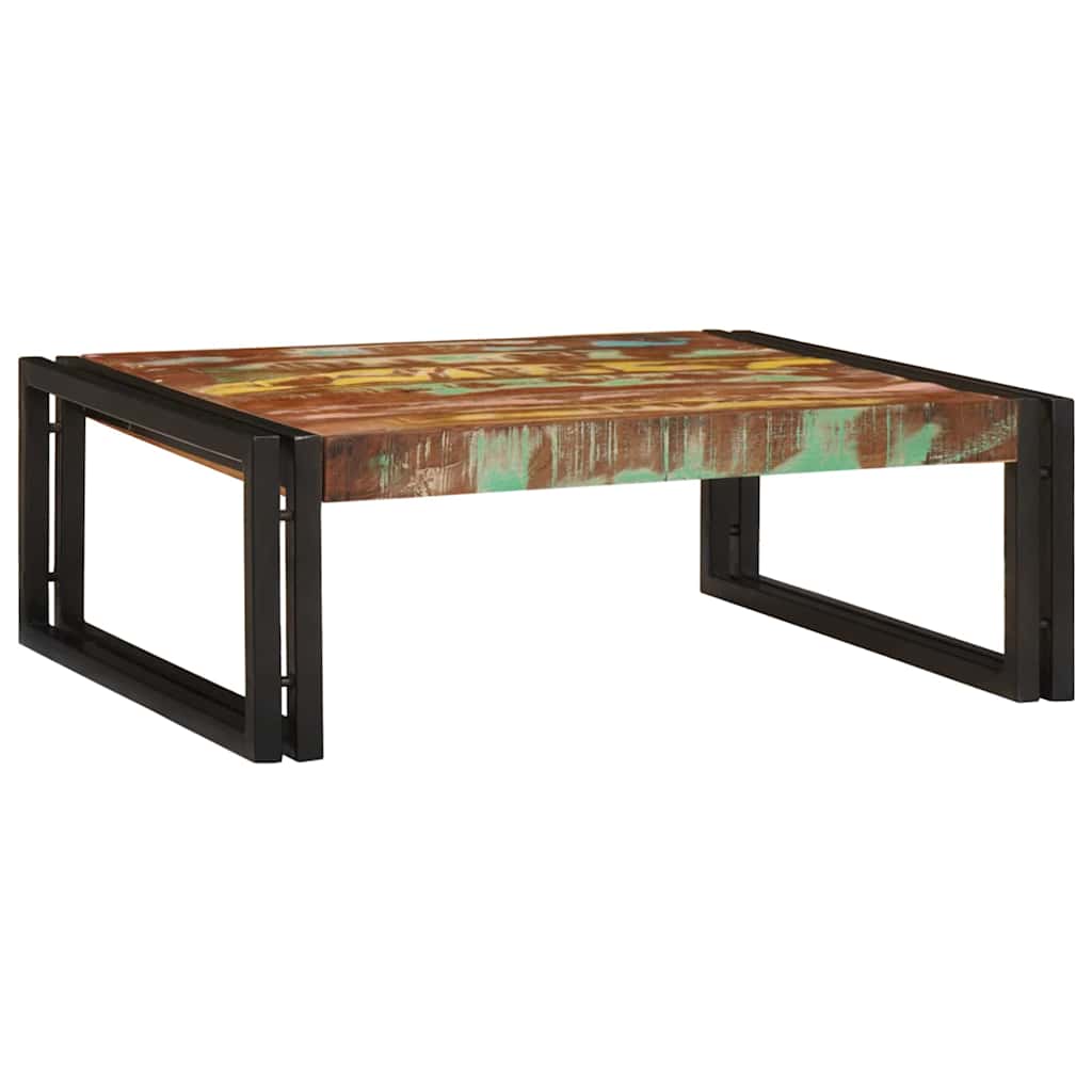 Badehylle Flerfarget 65 x 50 x 23 cm Massiv gjenbrukt treverk