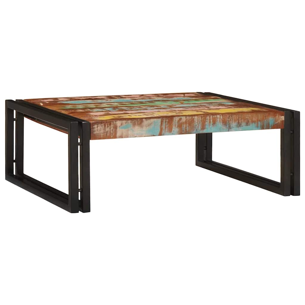 Badehylle med hylle 65 x 50 x 23 cm Massivt mangotre og jern