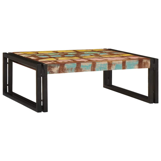 Badehylle Flerfarget 65 x 50 x 23 cm Massiv gjenbrukt treverk