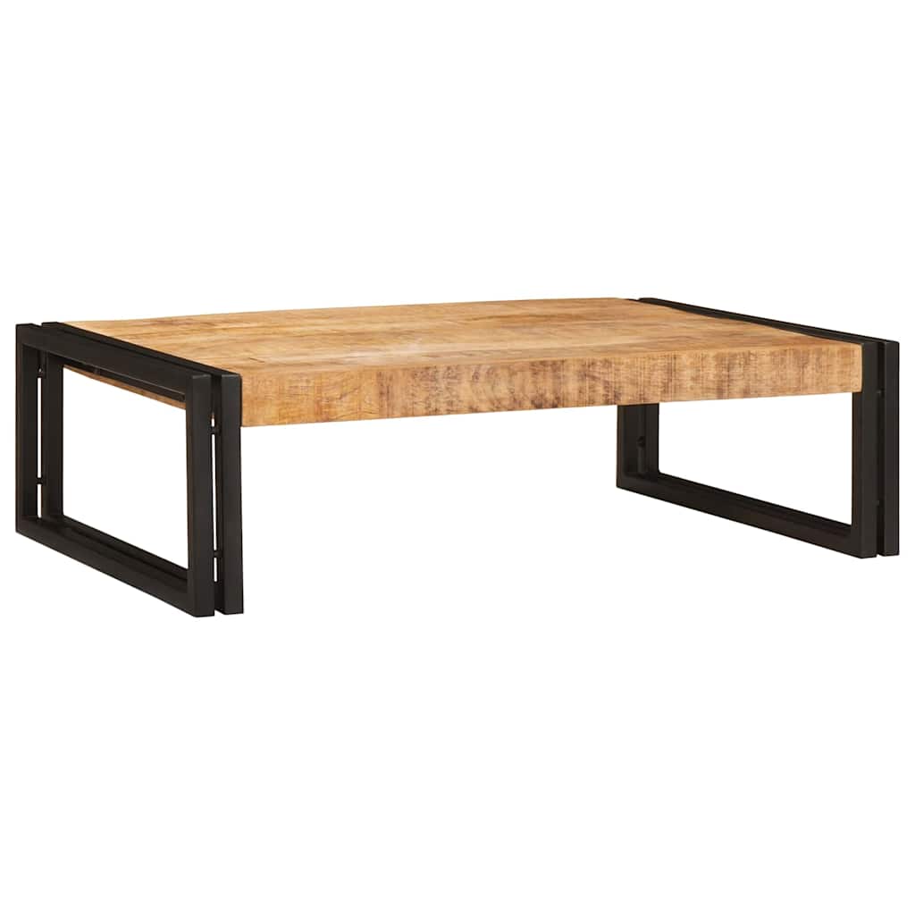 Badehylle med hylle 80 x 50 x 23 cm Massivt mangotre og jern