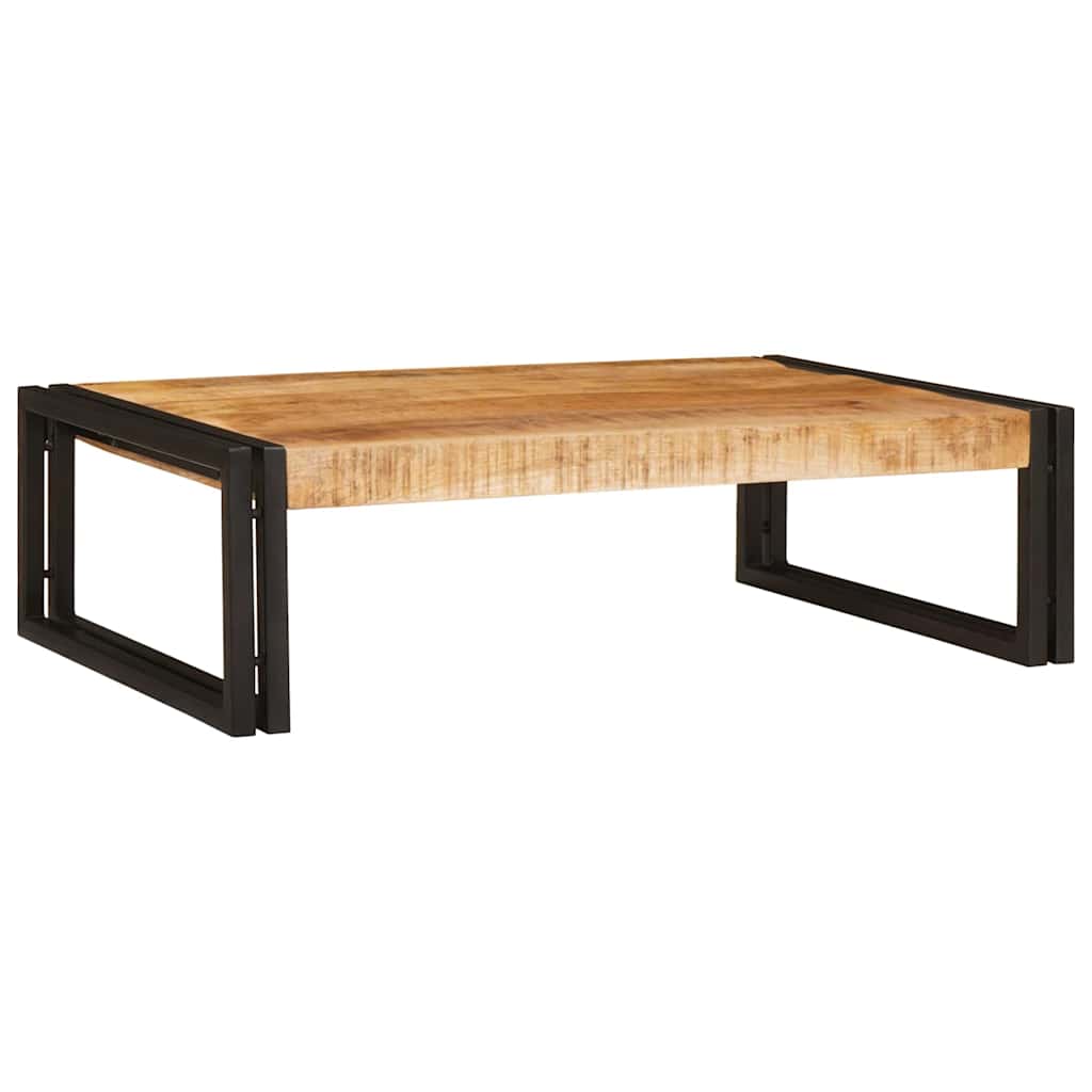 Badehylle med hylle 80 x 50 x 23 cm Massivt mangotre og jern