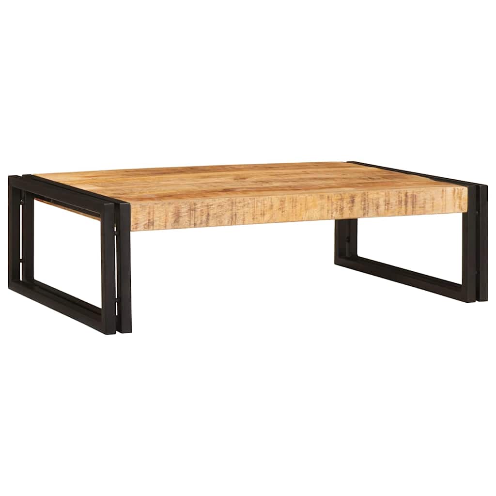 Badehylle med hylle 80 x 50 x 23 cm Massivt mangotre og jern