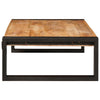 Badehylle med hylle 80 x 50 x 23 cm Massivt mangotre og jern