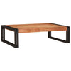 Badehylle med hylle 80 x 50 x 23 cm Massivt mangotre og jern