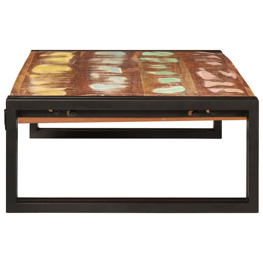 Badehylle Flerfarget 80 x 50 x 23 cm Massiv gjenbrukt treverk
