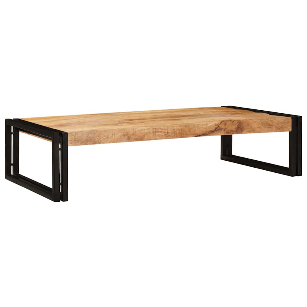 Badehylle med hylle 100 x 50 x 23 cm Massivt mangotre og jern