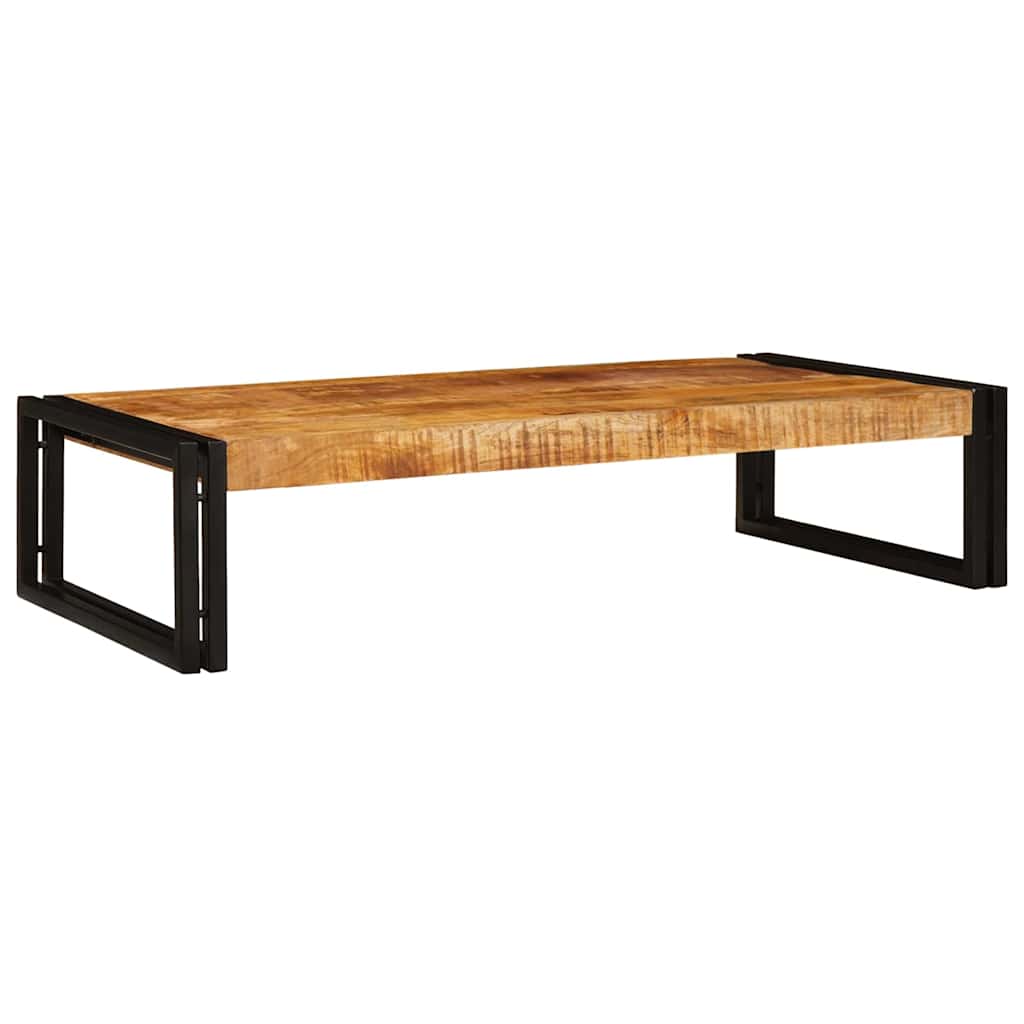Badehylle med hylle 100 x 50 x 23 cm Massivt mangotre og jern