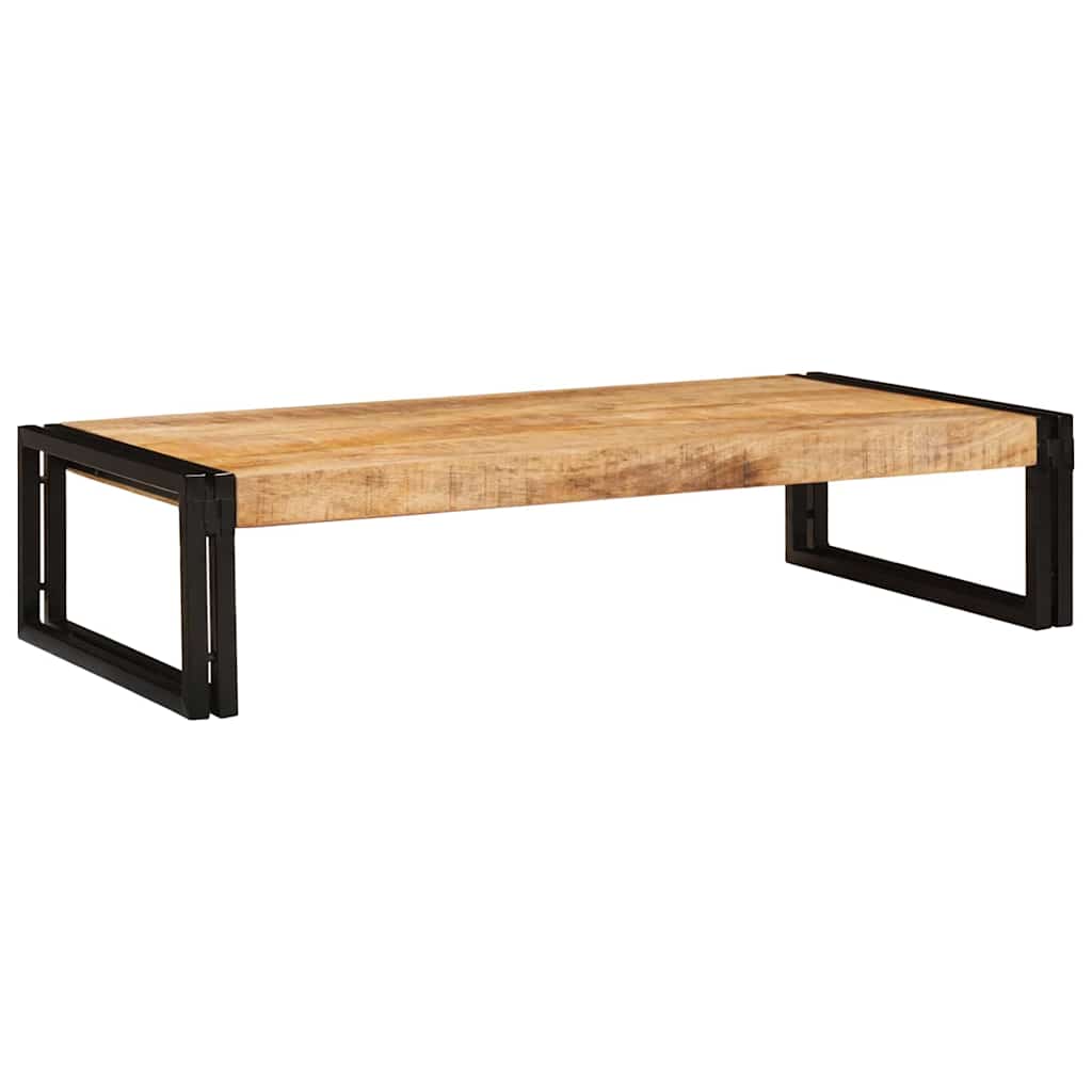 Badehylle med hylle 100 x 50 x 23 cm Massivt mangotre og jern