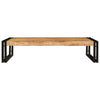 Badehylle med hylle 100 x 50 x 23 cm Massivt mangotre og jern