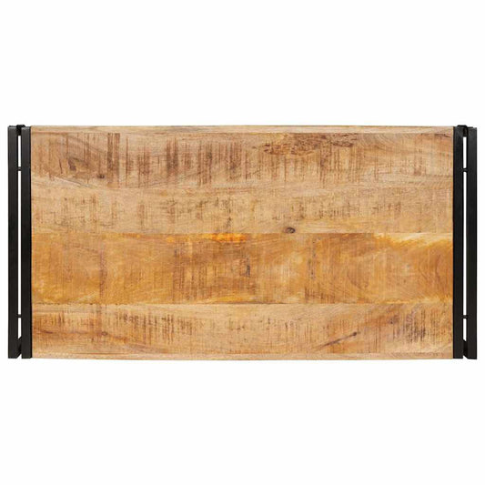 Badehylle for Brun 100 x 50 x 23 cm Solid grovt mangotre