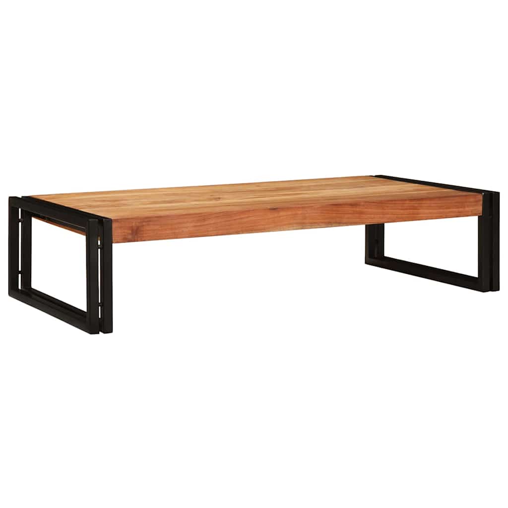Badehylle med hylle 100 x 50 x 23 cm Massivt mangotre og jern