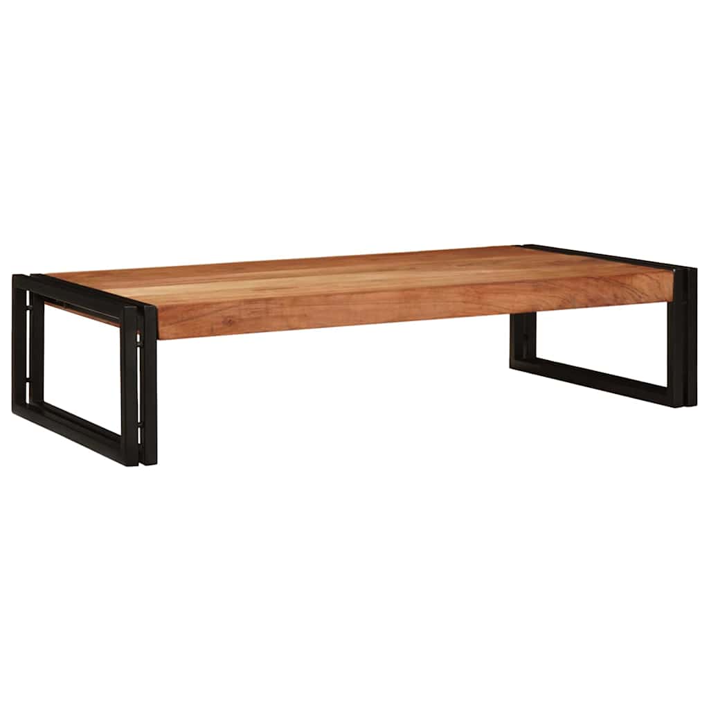 Badehylle med hylle 100 x 50 x 23 cm Massivt mangotre og jern