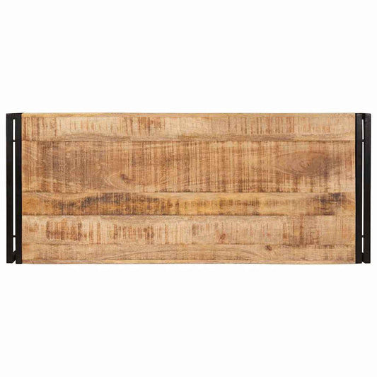 Badehylle for Brun 120 x 50 x 23 cm Solid grovt mangotre