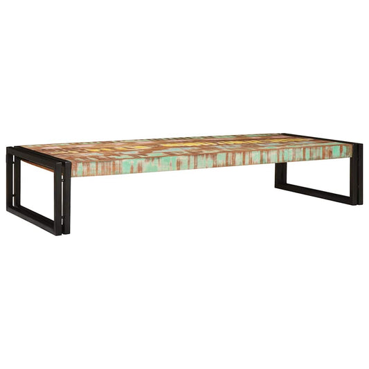 Badehylle Flerfarget 120 x 50 x 23 cm Massiv gjenbrukt treverk