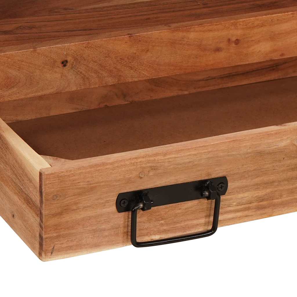 Sminkeskap med skuff Brun 71 x 33 x 58 cm Solid akasietre
