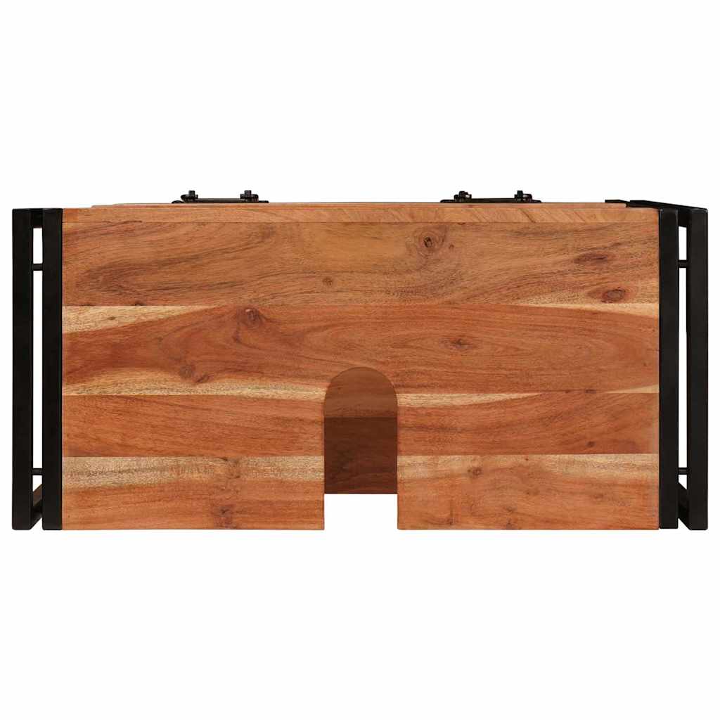 Sminkeskap med skuff Brun 71 x 33 x 58 cm Solid akasietre