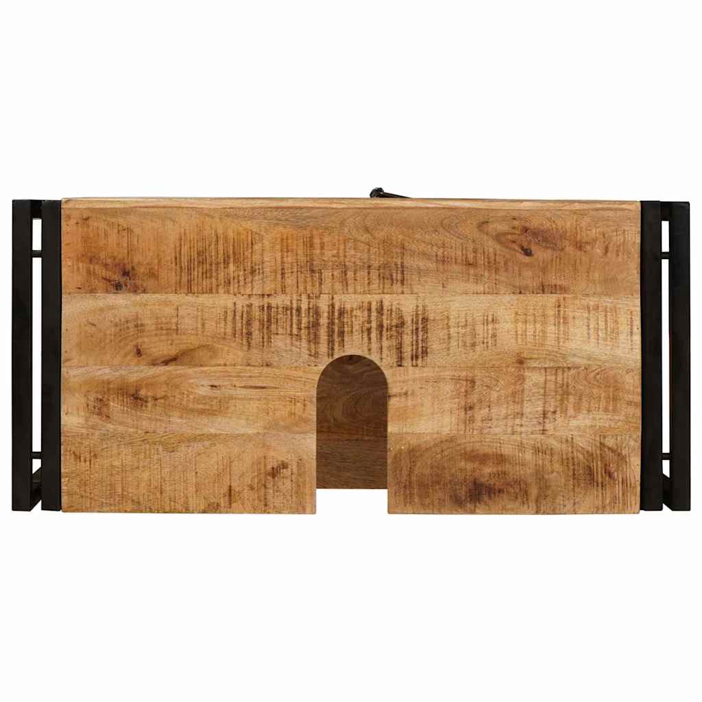 Vaskeskap med hylle Brun 71 x 33 x 58 cm Massiv mango tre