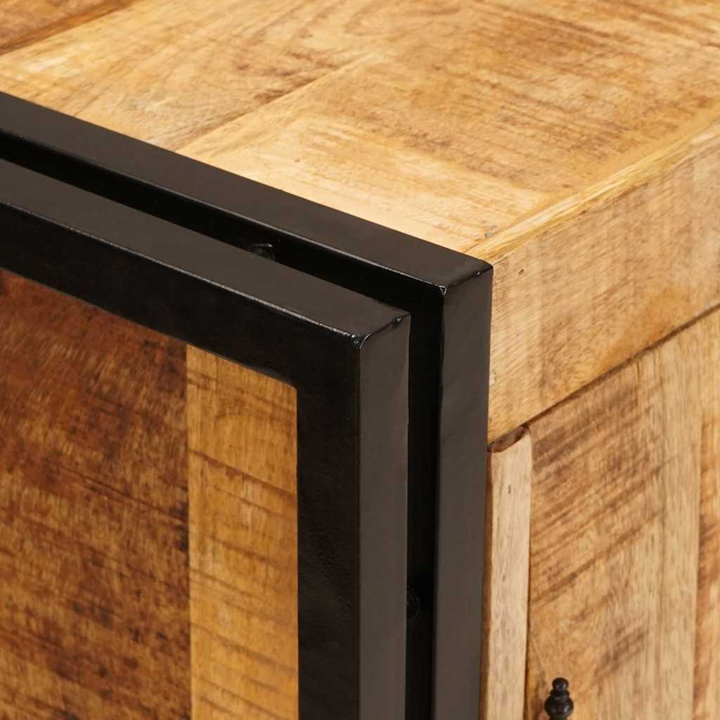 Nattbordskap Brun 38 x 33 x 58 cm Solid rug mango tre