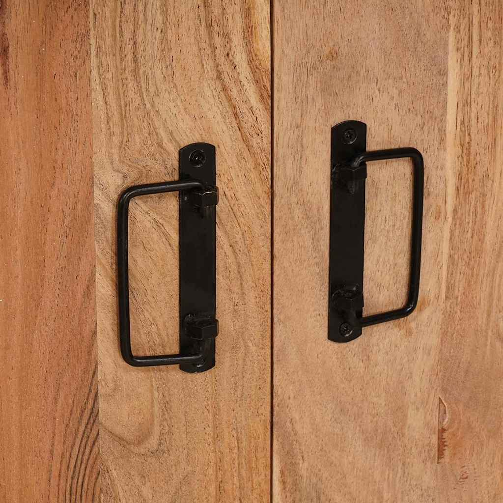 Nattbordskap Brun 38 x 33 x 58 cm heltre akasie