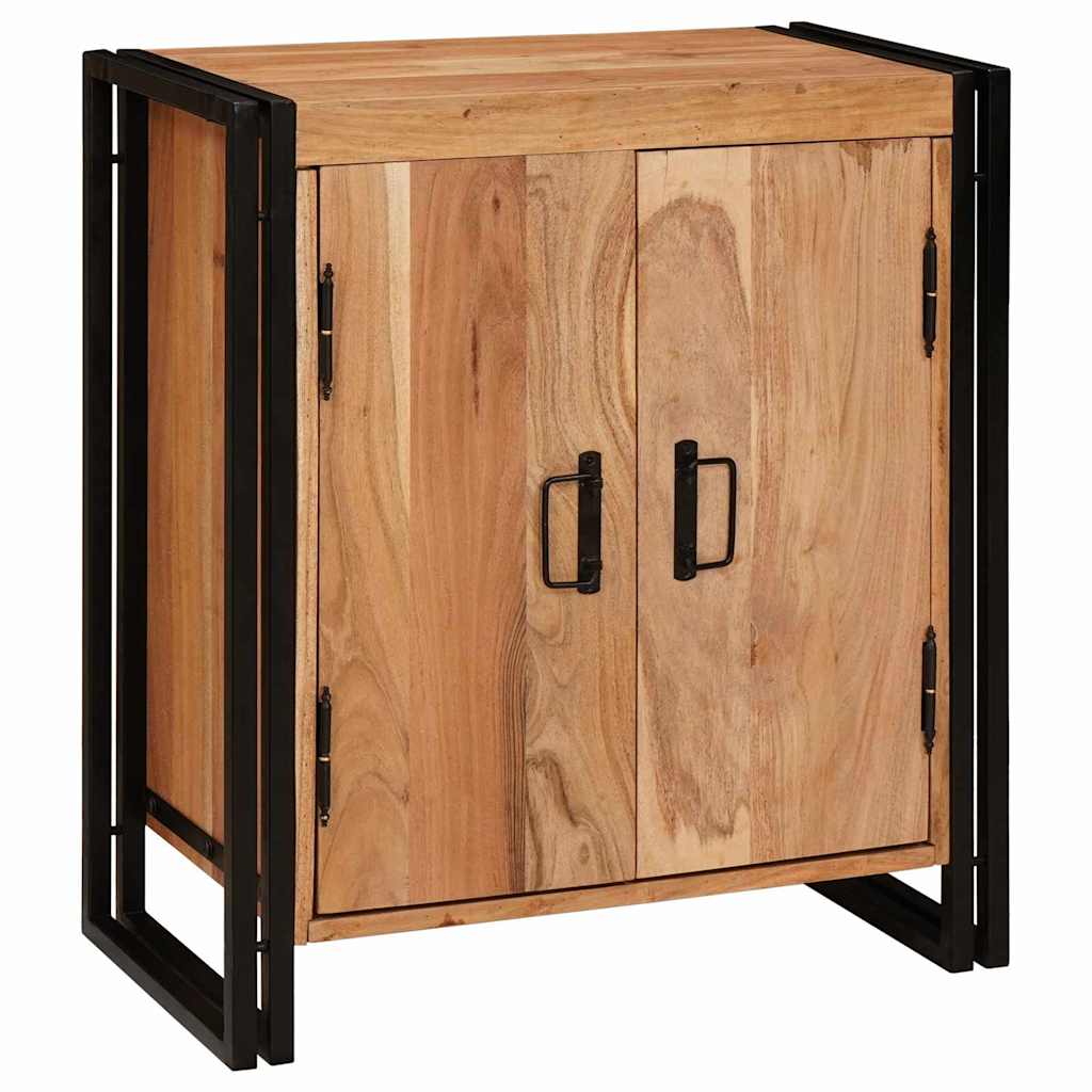 Nattbordskap Brun 66 x 35 x 76 cm heltre akasie