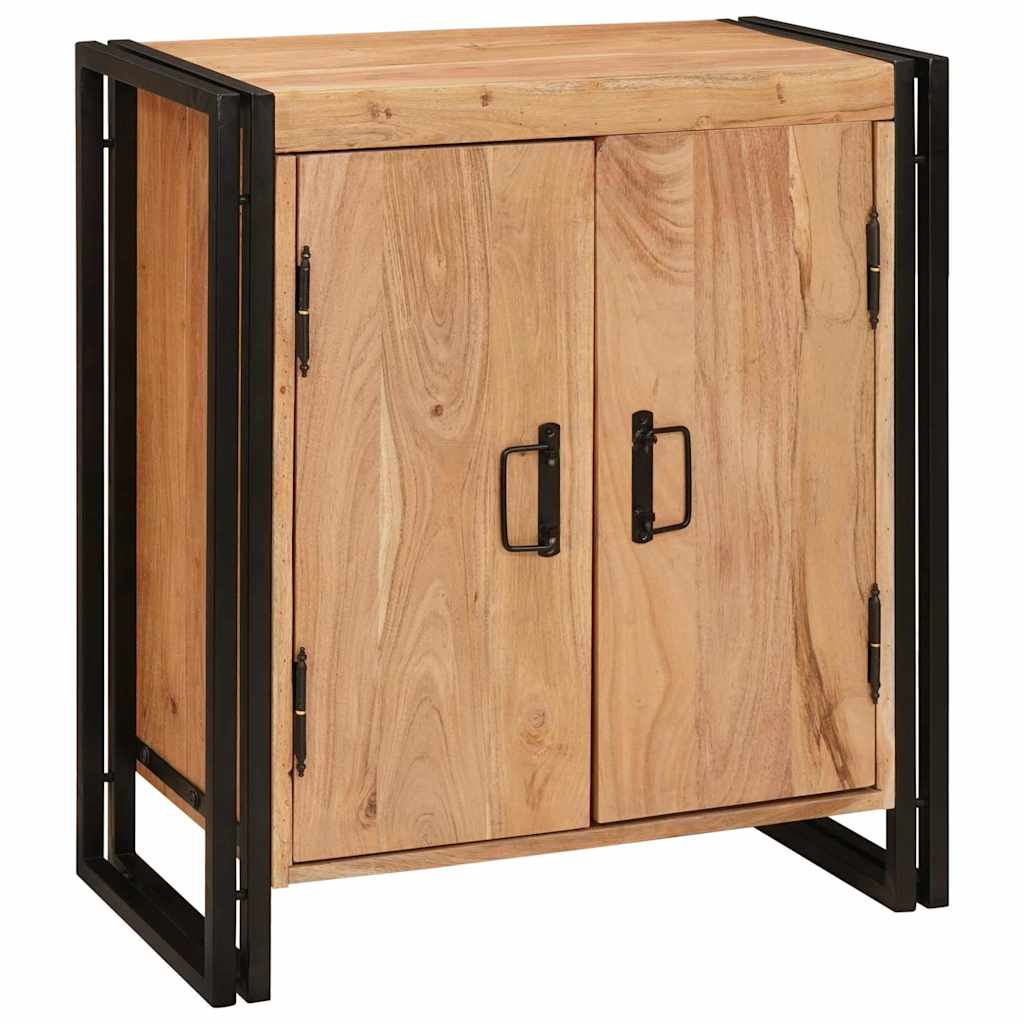 Nattbordskap Brun 38 x 33 x 58 cm heltre akasie