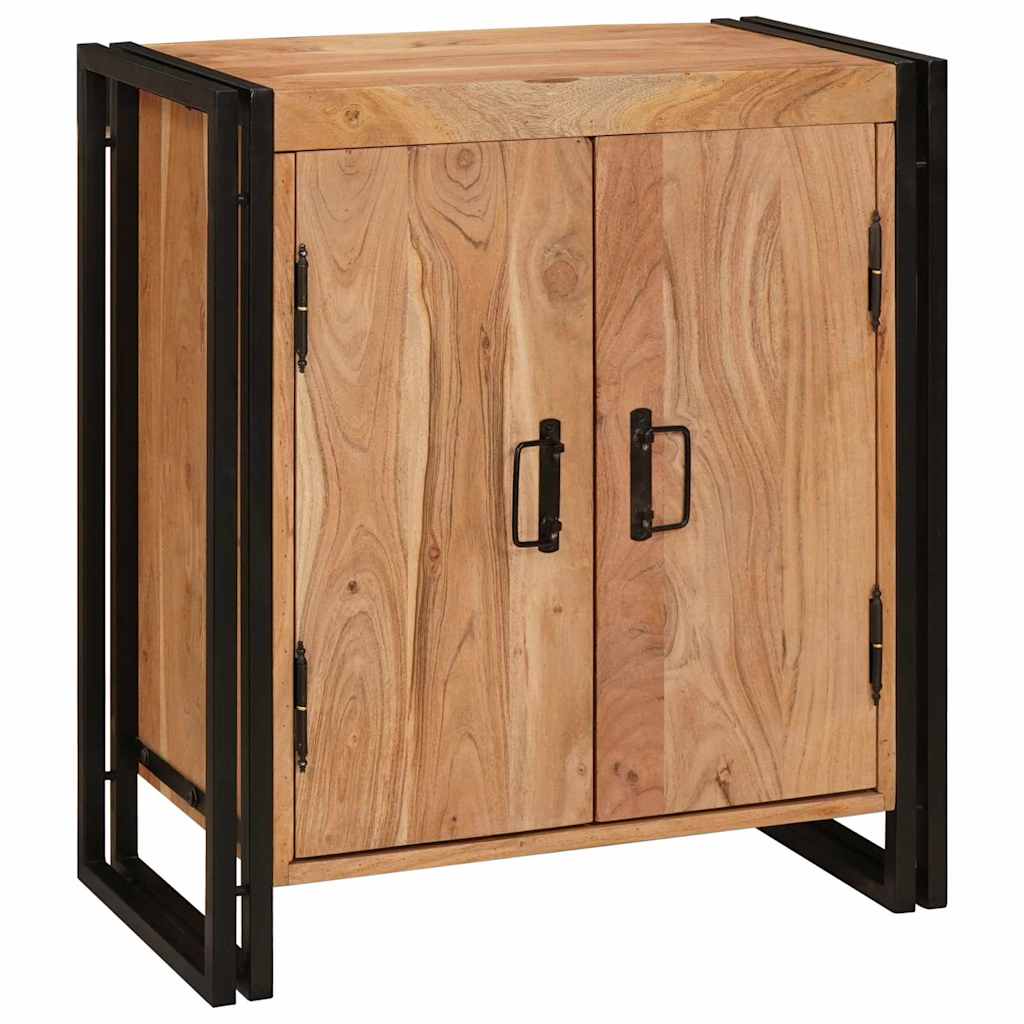 Nattbordskap Brun 66 x 35 x 76 cm heltre akasie