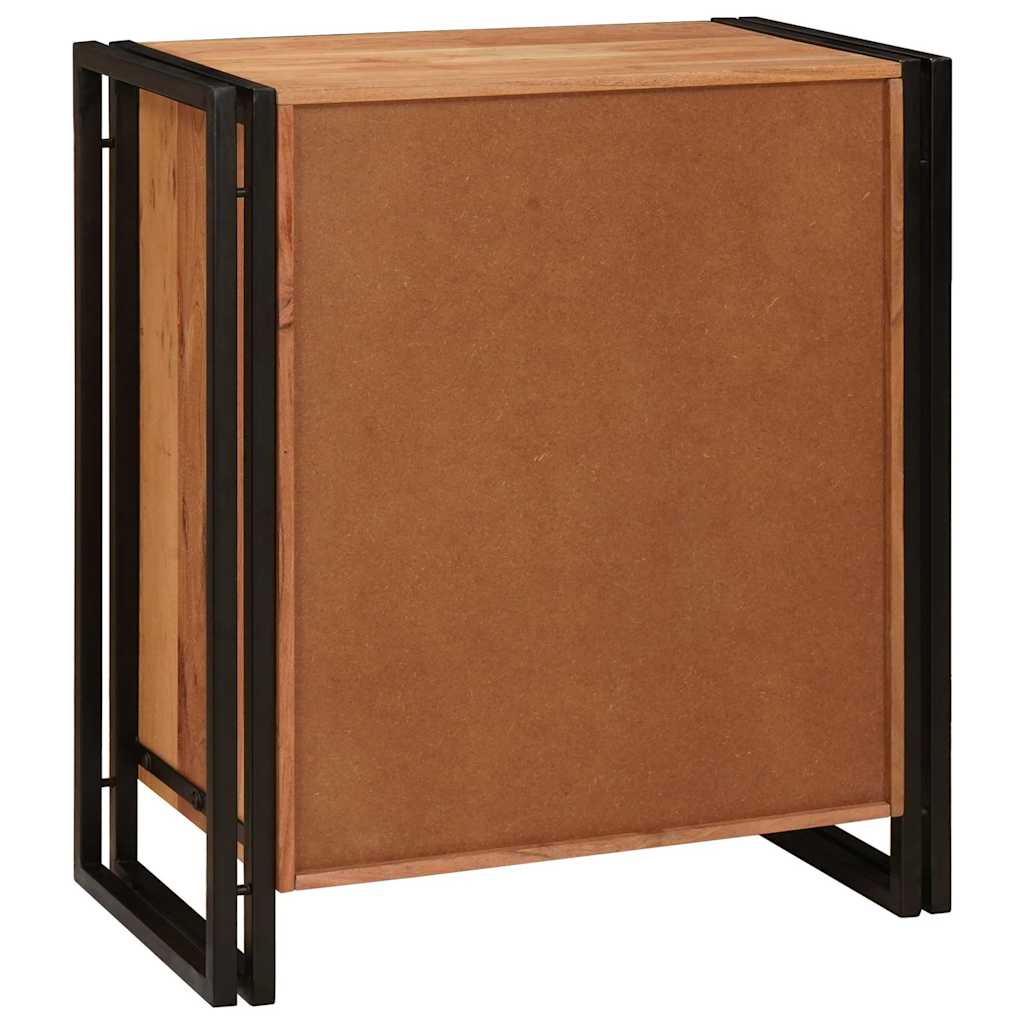 Nattbordskap Brun 66 x 35 x 76 cm heltre akasie