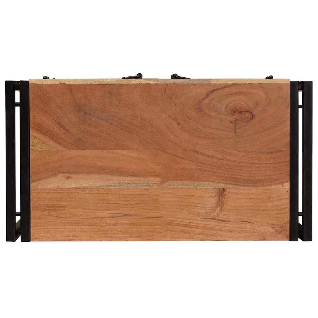 Nattbordskap Brun 66 x 35 x 76 cm heltre akasie