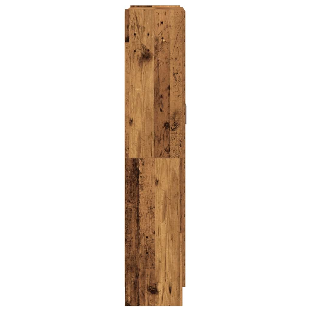 Highboard gammelt tre 82,5x30,5x150 cm konstruert tre