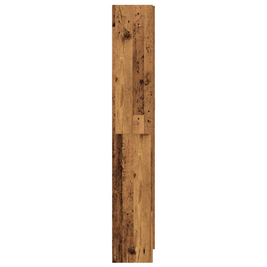 Highboard gammelt tre 82,5x30,5x185 cm konstruert tre