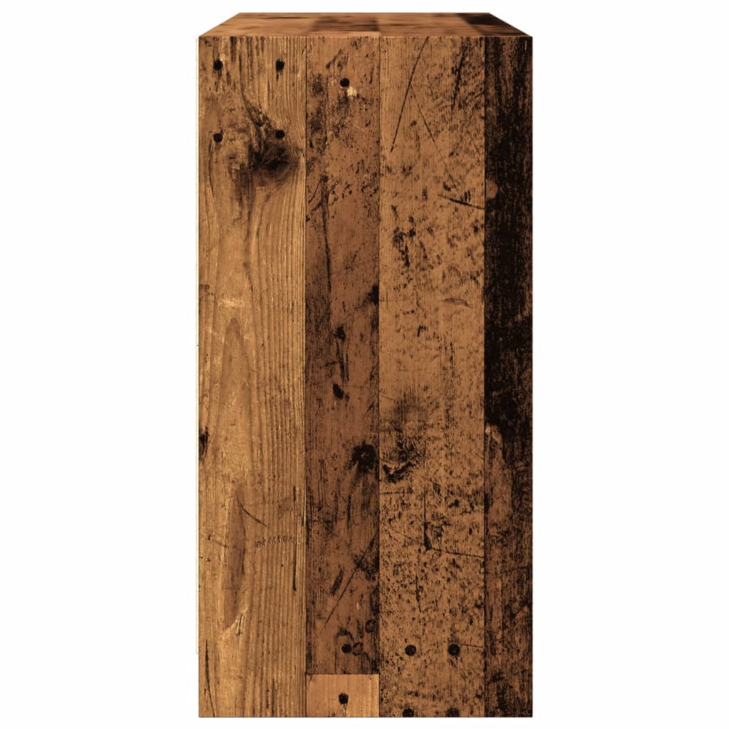 Skjenk gammelt tre 102x37x75,5 cm konstruert tre