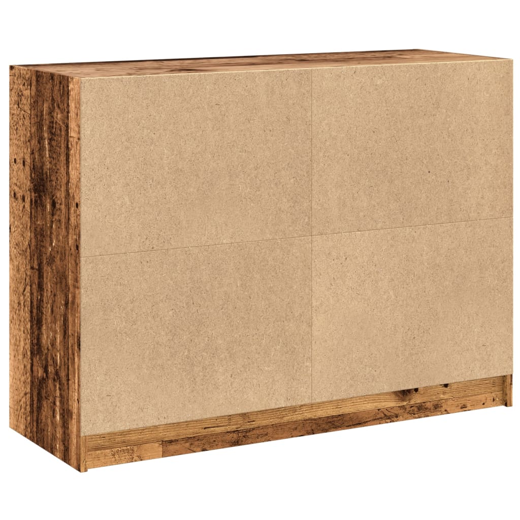 Skjenk gammelt tre 102x37x75,5 cm konstruert tre