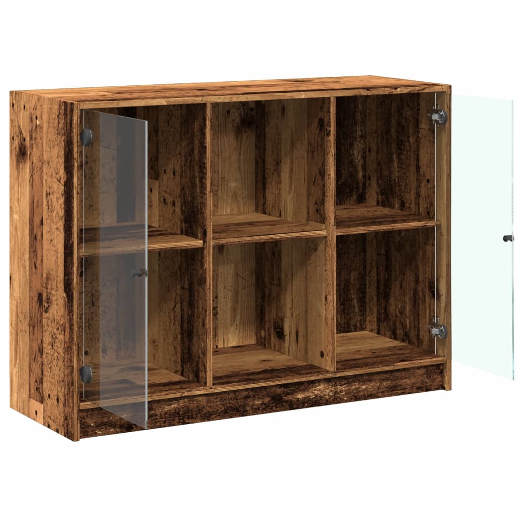 Skjenk gammelt tre 102x37x75,5 cm konstruert tre