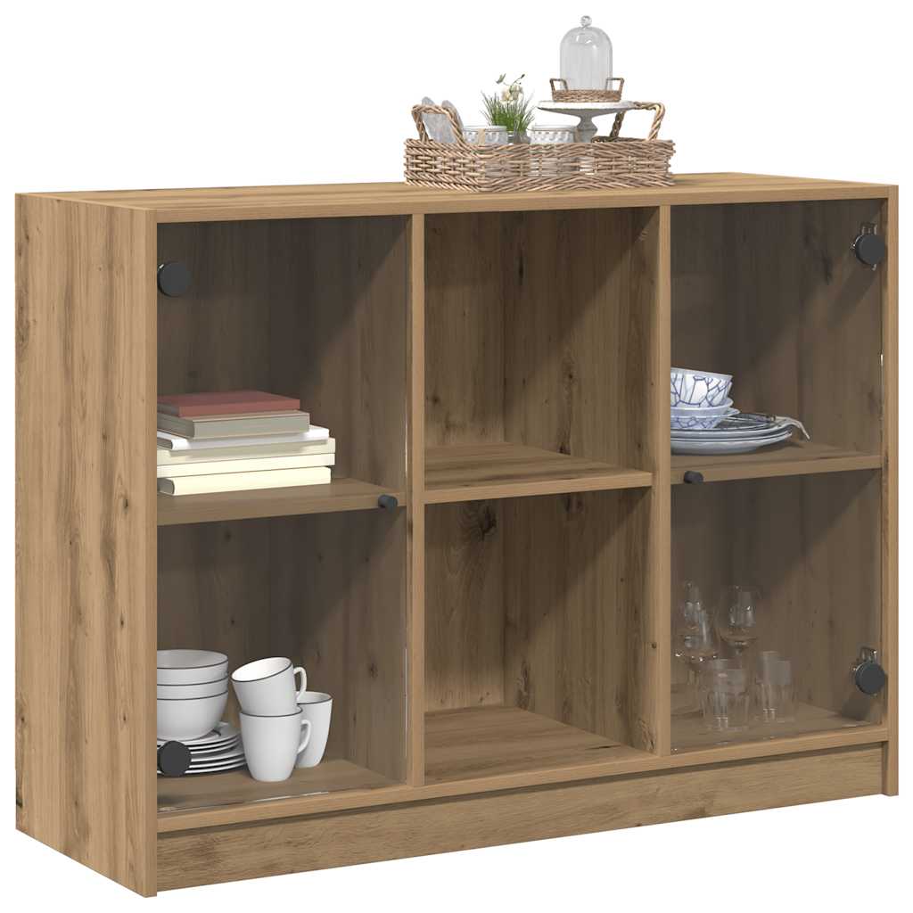 Skjenk artisan eik 102x37x75,5 cm konstruert tre
