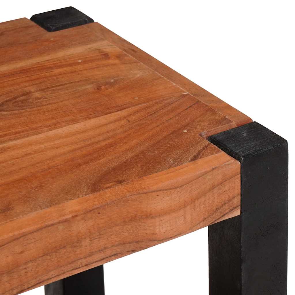 Bokhylle 3 pcs Brun 50 x 30 x 110 cm Solid akasietre