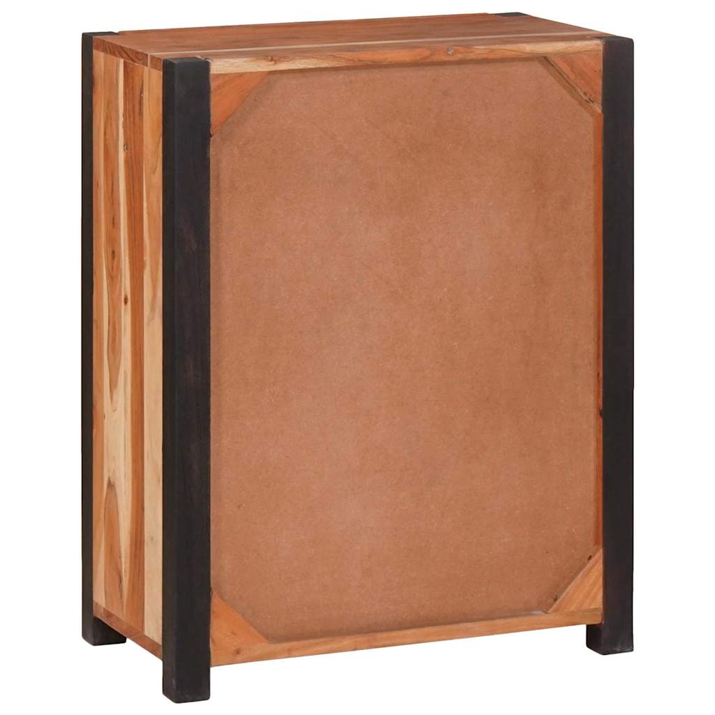Serviesskap 3 pcs Brun 110 x 30 x 75 cm Solid akasietre