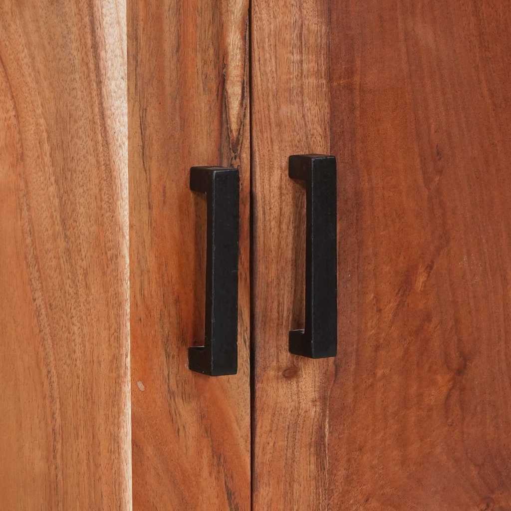 Serviesskap Brun 70 x 30 x 75 cm Solid akasietre
