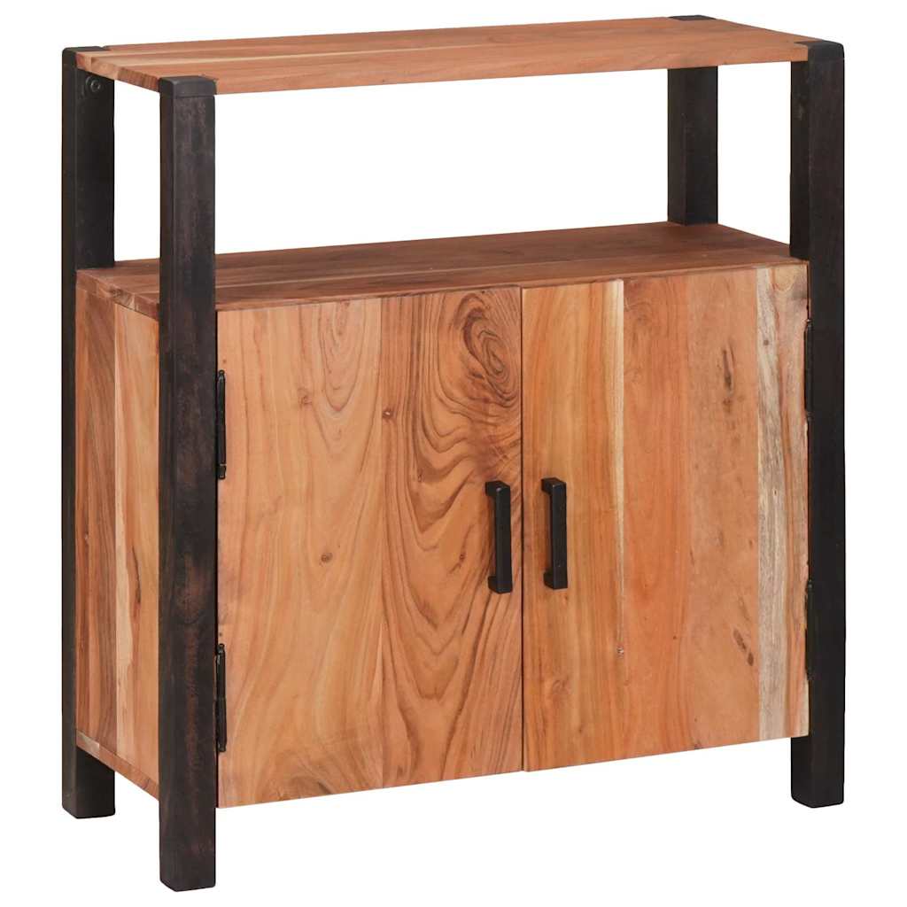 Serviesskap Brun 70 x 30 x 75 cm Solid akasietre